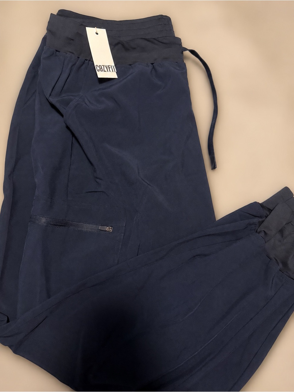 Women's Navy Performance Jogger scrub pants NWT